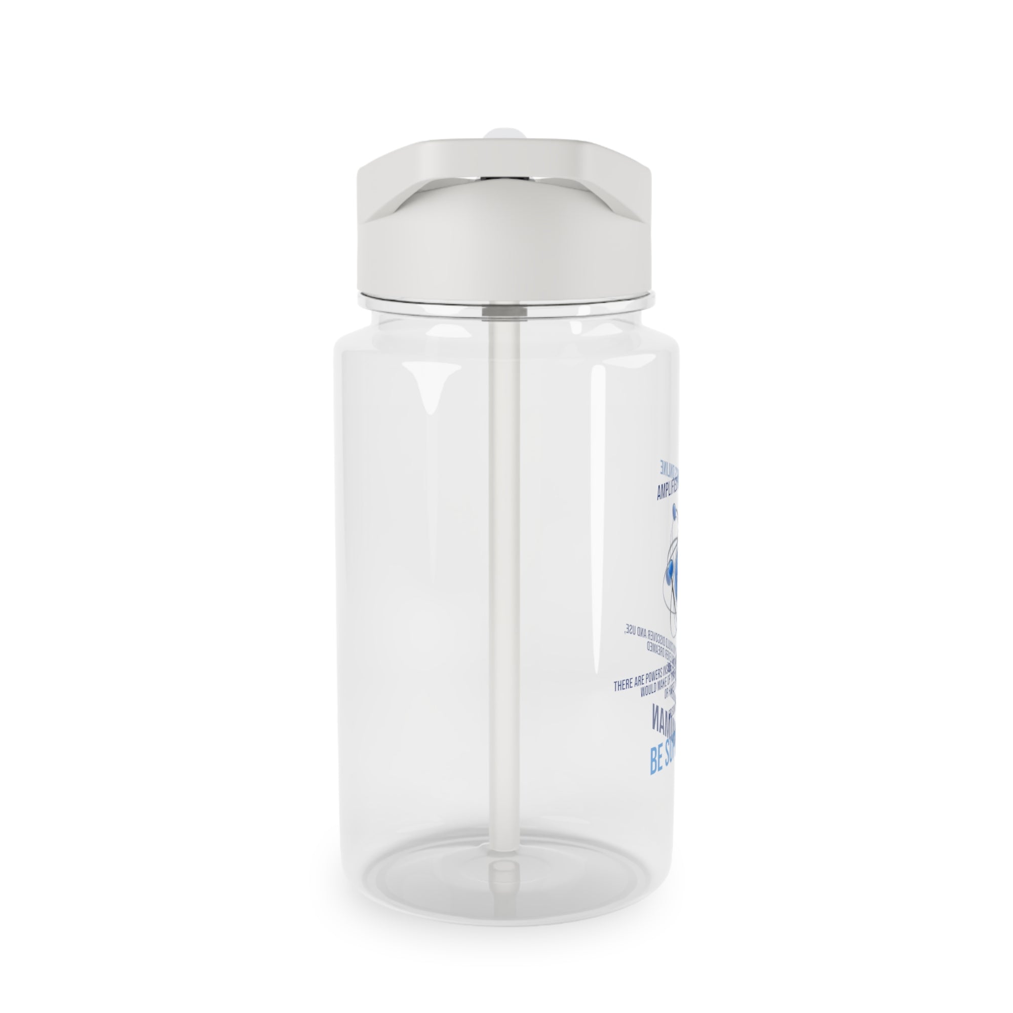 Tritan Water Bottle, Motivational Gym Bottle, Fitness Hydration, Eco-Friendly Sports Flask, Be Superhuman Water Jug